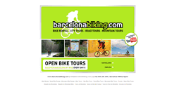 Desktop Screenshot of barcelonabiking.com